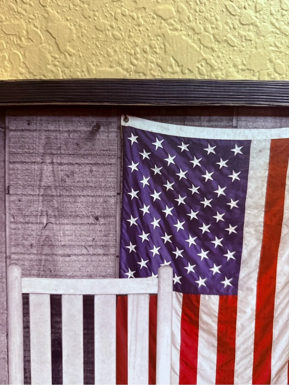 Hobby Lobby Patriotic Wall Art with Red, White, Blue